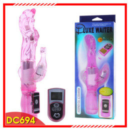 Dương vật giả cao cấp Pluxe Waiter điều khiển từ xa tiện lợi